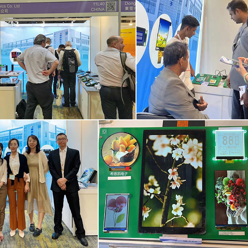 CNK Electronics memamerkan tampilan layar berukuran kecil dan menengah di Pameran Komponen Elektronik Sumber Daya Global Hong Kong